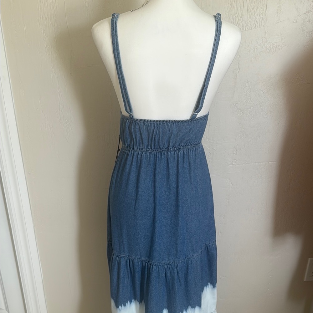 Denim Ombre Maxi Dress - Picture 8 of 12